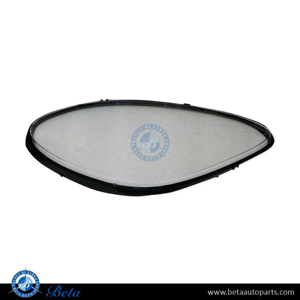 Right Side Headlamp Lens for Porsche Macan 2019-Up models, Part Number 95B941010AL Right Side Headlamp Lens for Porsche Macan 2019-Up models, Part Number 95B941010AL